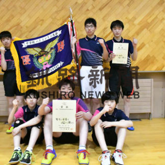 白糠 圧巻の連覇 中体連バドミントン(2019-06-25)_2