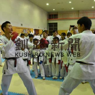 空手トップ選手　技伝授(2019-07-28)