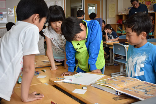 春松小児童PRチラシ作製 こんぶフェスタ(2019-07-12)