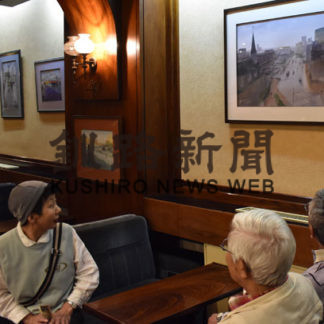 桶谷さん水彩展　喫茶リリー(2019-07-19)