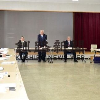防災会議で減災対策などを確認(2020-02-08)