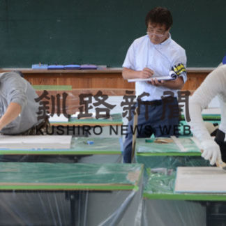 資格取得へ　塗装腕試し　５年ぶり国家試験(2019-07-11)