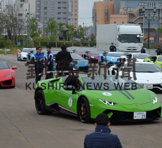 ランボルギーニ30台出発(2019-06-08)