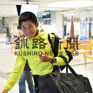 川内選手が釧路合宿 湿原マラソンにも出場へ(2019-06-25)