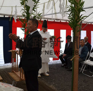 バイオガスプラント着工　阿寒農協(2019-06-11)