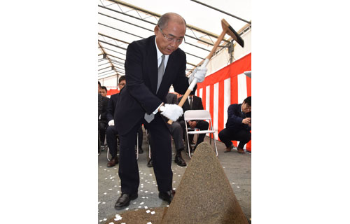 製氷冷凍第2工場着工 根室漁協(2019-06-28)