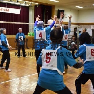 ニゥカムボールで熱戦(2020-02-26)