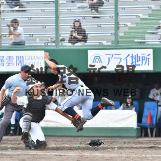 高校野球北大会準決勝　クラーク対武修館(2019-07-19)_1