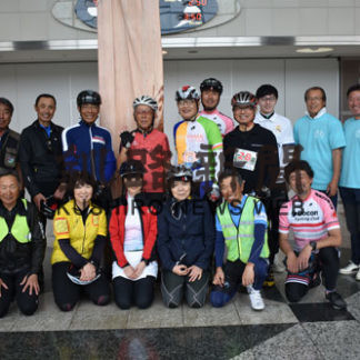 道内一週ライド　１３人の参加者が到着(2019-07-19)