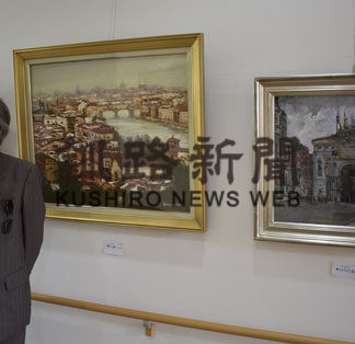 高橋和彦油絵展　ときわ台ヒルズ(2019-07-12)