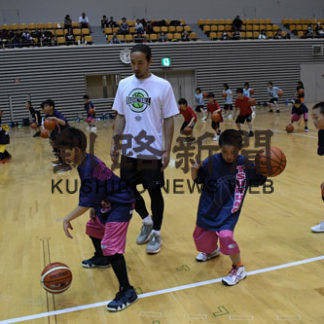 レバンガ選手 技術指導　小学生バスケ教室(2019-06-04)