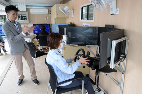 シミュレーターで 初の疑似体験 (2019-06-29)