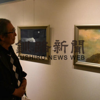 地元日本画家羽生氏、6年ぶり個展(2019-06-11)