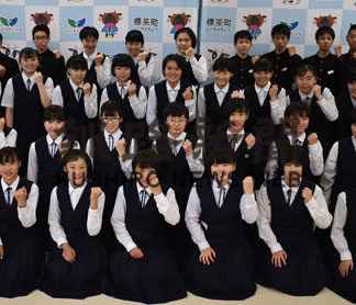 標茶・鶴居中学全道　表敬(2019-07-26)