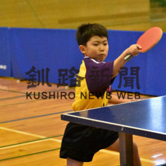 卓球少年全国へ　藤本君(2019-05-14)