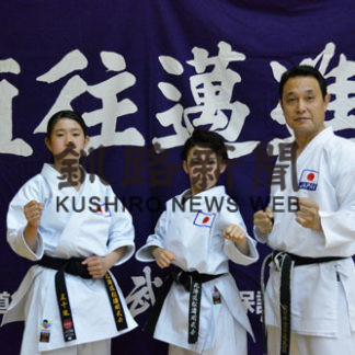 大村（釧昭和６年）と五十嵐（釧美原６年）海外遠征 空手道(2019-06-18)