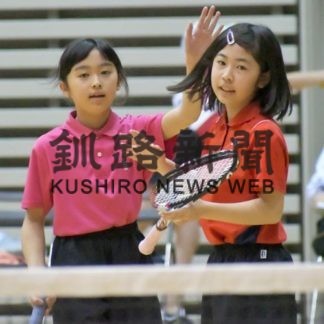 インドアソフトテニス、道東の小学生が熱戦(2020-03-01)