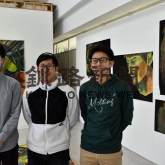 きょう道教大釧路校で美術内覧会(2020-02-11)