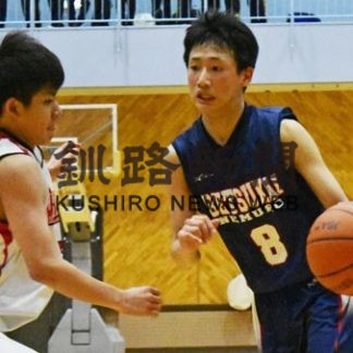 別海中央が「根室対決」制し初Ｖ　バスケ釧新杯中学男子(2020-02-02)_2