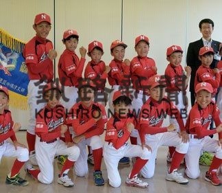北大会での活躍誓う　ジャガーズ野球少年団(2019-07-13)