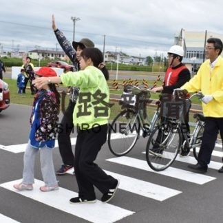 星自で鶴野支援学校　交通安全教室(2019-07-17)