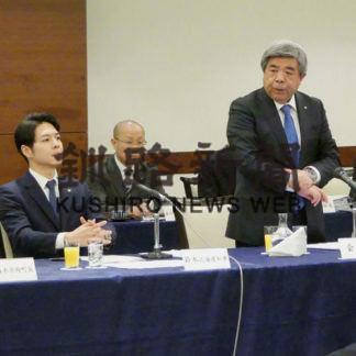 臨時休校　町村会も協力一致　高橋知事と棚野氏らと意見交換(2020-02-27)