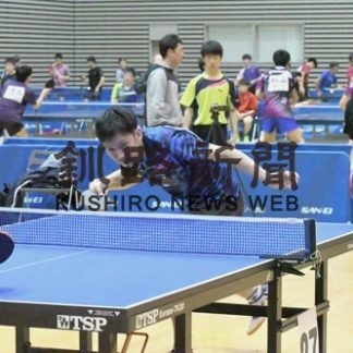 卓球男子　浅野、中村・金野組制す(2020-02-17)