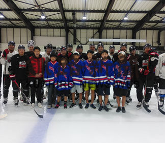 熊本IHチーム　クレインズと交流(2019-07-31)