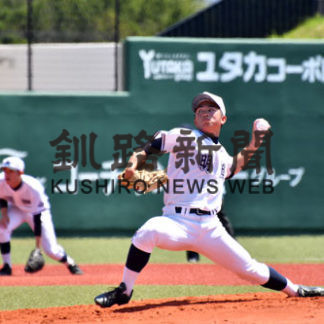 中標津 投手戦制す 高校野球北大会釧根支部予選(2019-06-27)_1
