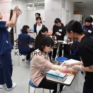 現場の仕事模擬体験　医療福祉体験セミナー(2019-07-22)