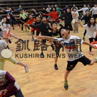 中標津神社１００年　子供太鼓　威勢良く(2019-07-19)_1