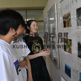 展示物、模擬店で盛り上がる　標高祭(2019-07-19)