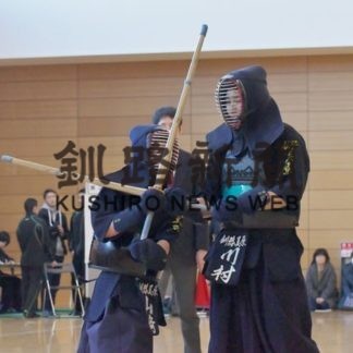 剣道少年大会、山﨑（美原中）男子の部Ｖ(2020-02-11)