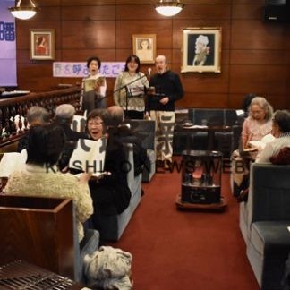 合唱団アンラコロ、春を呼ぶ歌声響かす(2020-02-28)