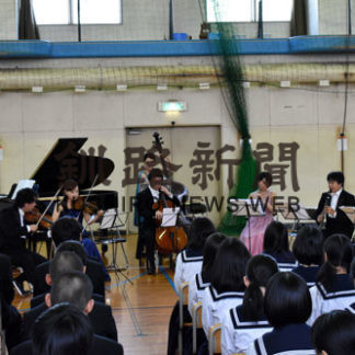 クラシックの魅力に触れる 小編成楽団招き鑑賞会 釧路共栄中(2019-06-25)