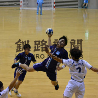 土屋選手（釧北陽高卒） ハンドボールＵ２２日本代表に(2019-06-17)