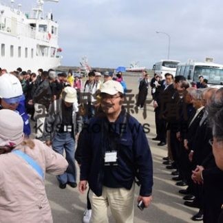 北方墓参　第２班択捉に向けて出港(2019-07-19)