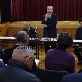 市老連理事会でふれあい運動説明会(2020-02-19)