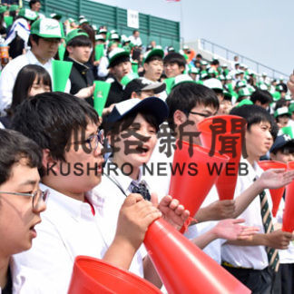 釧路連合 5校生徒応援 高校野球北大会釧根支部予選(2019-06-29)