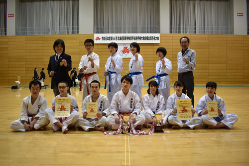 高体連空手 団体組手は釧湖陵男女V(2019-05-21)_3