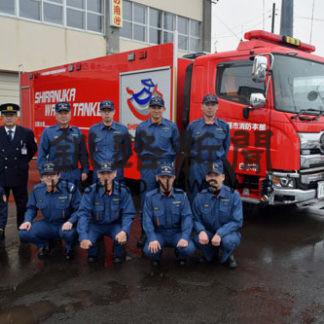 消防白糠支署、ポンプ付水槽車導入(2020-03-18)