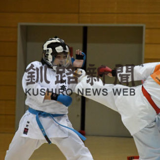 高体連空手　団体組手は釧湖陵男女V(2019-05-21)_1
