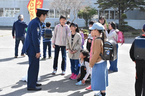 あいさつみまもり運動(2019-05-24)
