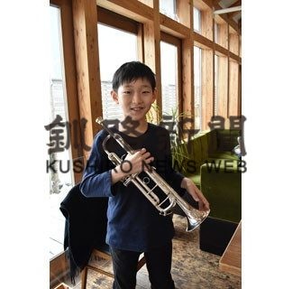 鳥取西小４年の児玉君、トランペットで嘱望　プロも認める実力の高さ(2020-03-08)