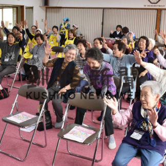 会員と高齢者交流　美原地区社協(2019-05-28)