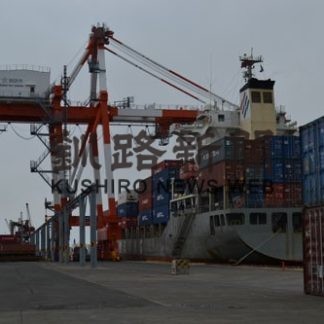 外貿コンテナ週３便に(2019-05-21)