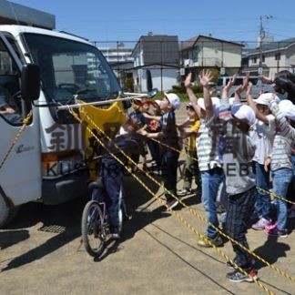 青葉小で安全教室(2019-05-26)