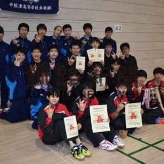 卓球　中標津高校男女とも全道出場権(2019-05-21)