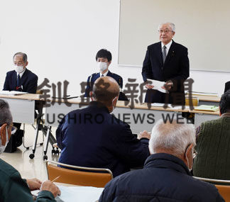 大石陣営のみ説明会出席　鶴居村長選、無投票の公算強まる(2020-03-27)