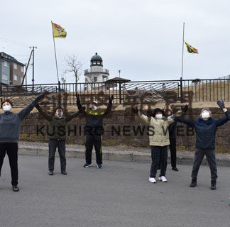 米町のラジオ体操がスタート(2020-04-19)